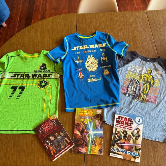 Star Wars Shirts & Books Bundle - Picture 2 of 14